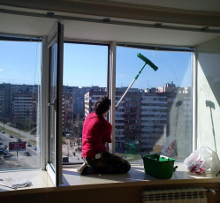 Мытье окон в однокомнатной квартире Дзержинск